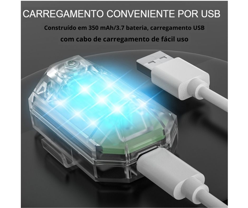 Luminix 3.0 - Lâmpada Flash Led Controle Remoto Sem Fio